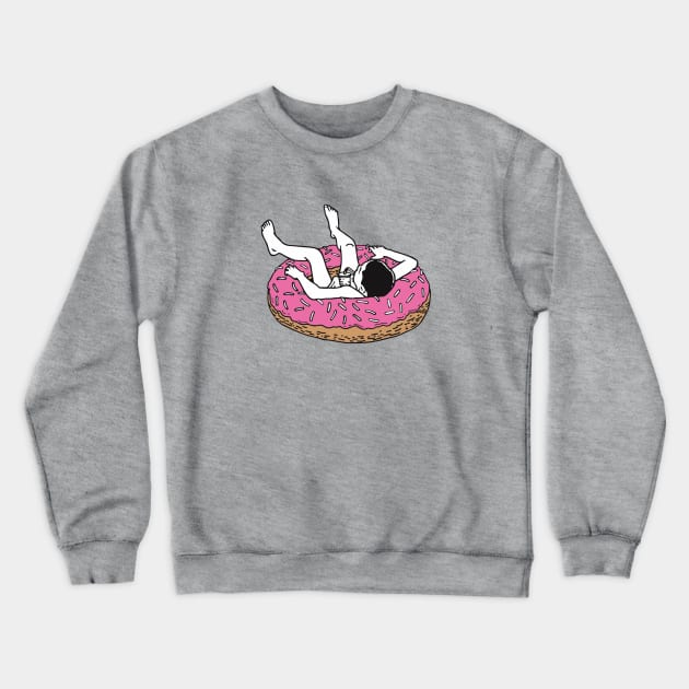 Donut Boy Crewneck Sweatshirt by marslegarde